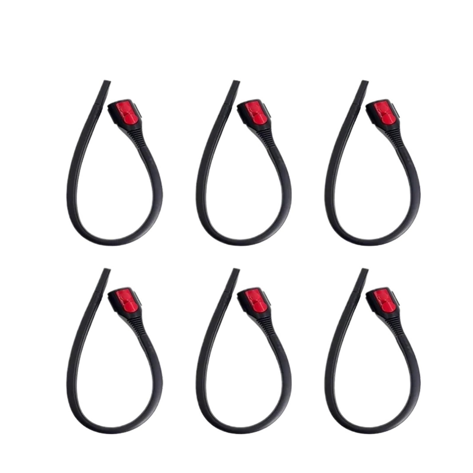 PORRSYDCD Flexible Flat Suction Nozzle Head ，Compatible With Dyson V7 V8 V10 V11 V12 V15 Robotic Vacuum Cleaners Suction Head Replacement(6PCS)