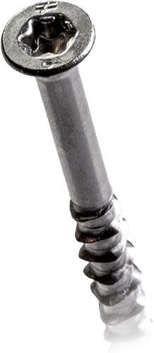 Miniatura 6 de Simpson Strong-Tie T10300WPP Tornillo DWP para madera SS #10 x 3 pulgadas. T25, cabeza plana, tipo 316 (350 cantidades)