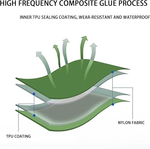 Miniatura 3 de Colchoneta de dormir doble para acampar, colchón inflable de gran grosor con almohada incorporada, inflable y compacta para acampar, senderismo,