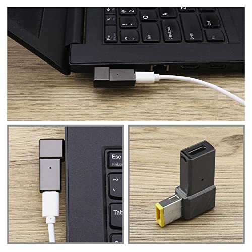 VGOL USB C to Slim Tip Adapter Replacement Compatible with Lenovo Compatible with ThinkPad T Series/Z series/E series/X series PD Fast Charging Converter - Image 4