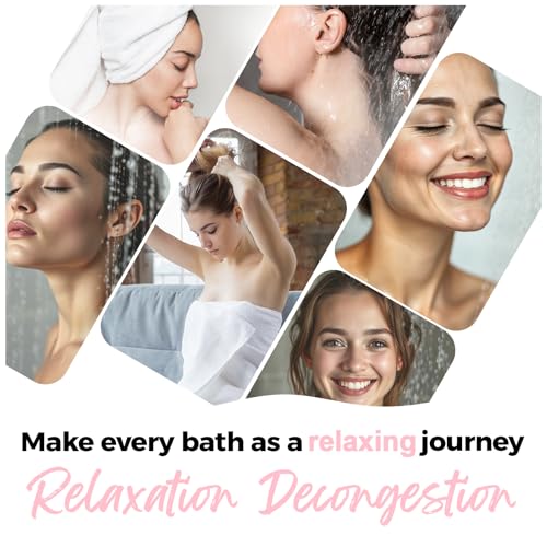 Image of SWCANDY Shower Steamers Aromatherapy Birthday Gifts for Women Travel Essentials, 8 Pcs Strawberry, Bath Bombs Shower Bombs with Natural Essential Oils, Relaxation Home SPA