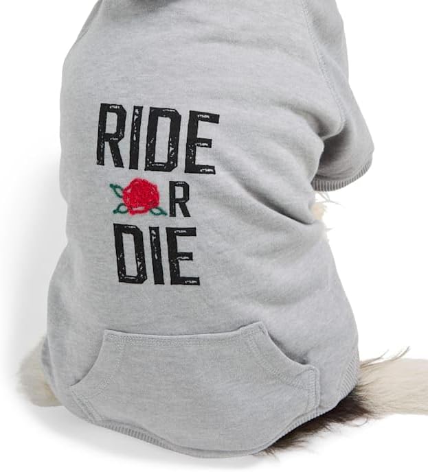 Reddy by Petco Ride or Die Dog Hoodie Large