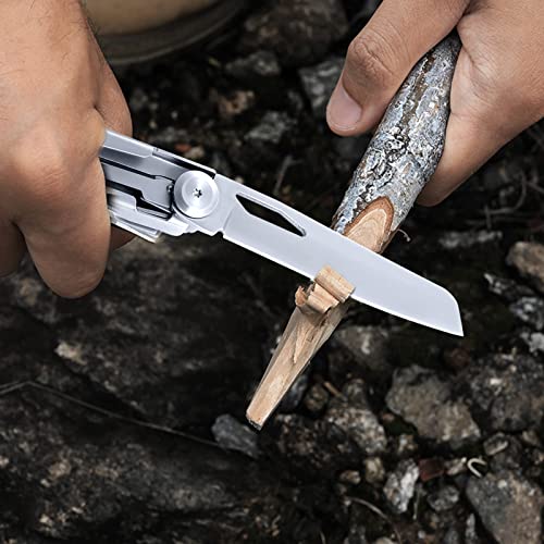 Father's Day Gifts For Dad Form Daughter Son Wife, 9 In 1 Multitool Pocket Knife Men, Survival Multi Tool With Scissors And Window Breaker, Small Folding Tactical Utility Tool For Fishing, Work #TOP7