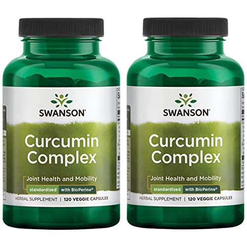 Swanson-Curcumin-Complex-Herbal-Supplement-Supporting-Joint-Health-Mobility-Physical-Function-Standardized-with-BioPerine-for-Maximum-Absorption-120-Veggie-Capsules-2-Pack