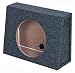 Q Power 10 Inch Single Slim Truck Shallow Sealed Subwoofer Box Sub Enclosure