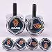 4 Pcs Separate Chrome LICENSE PLATE FRAME Bolt Screws For Saab New