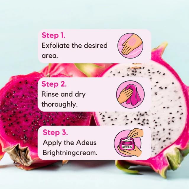 Adeus Pitaya – Gentle Exfoliating Scrub for Face and Body 165g - Original