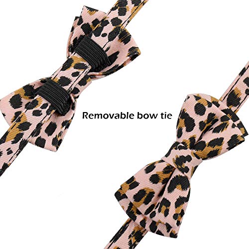 Image of Bowtie Cat Collars Breakaway with Bell, Adjustable Cute Kitty Collars Safety Buckle Kitten Collar for Cat Puppy 7.5-11in (15)