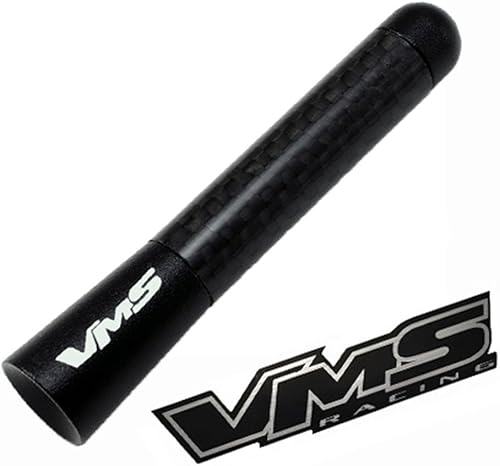 Nissan 350z z Fairlady Z negro fibra de carbono corto 3" pulgadas antena