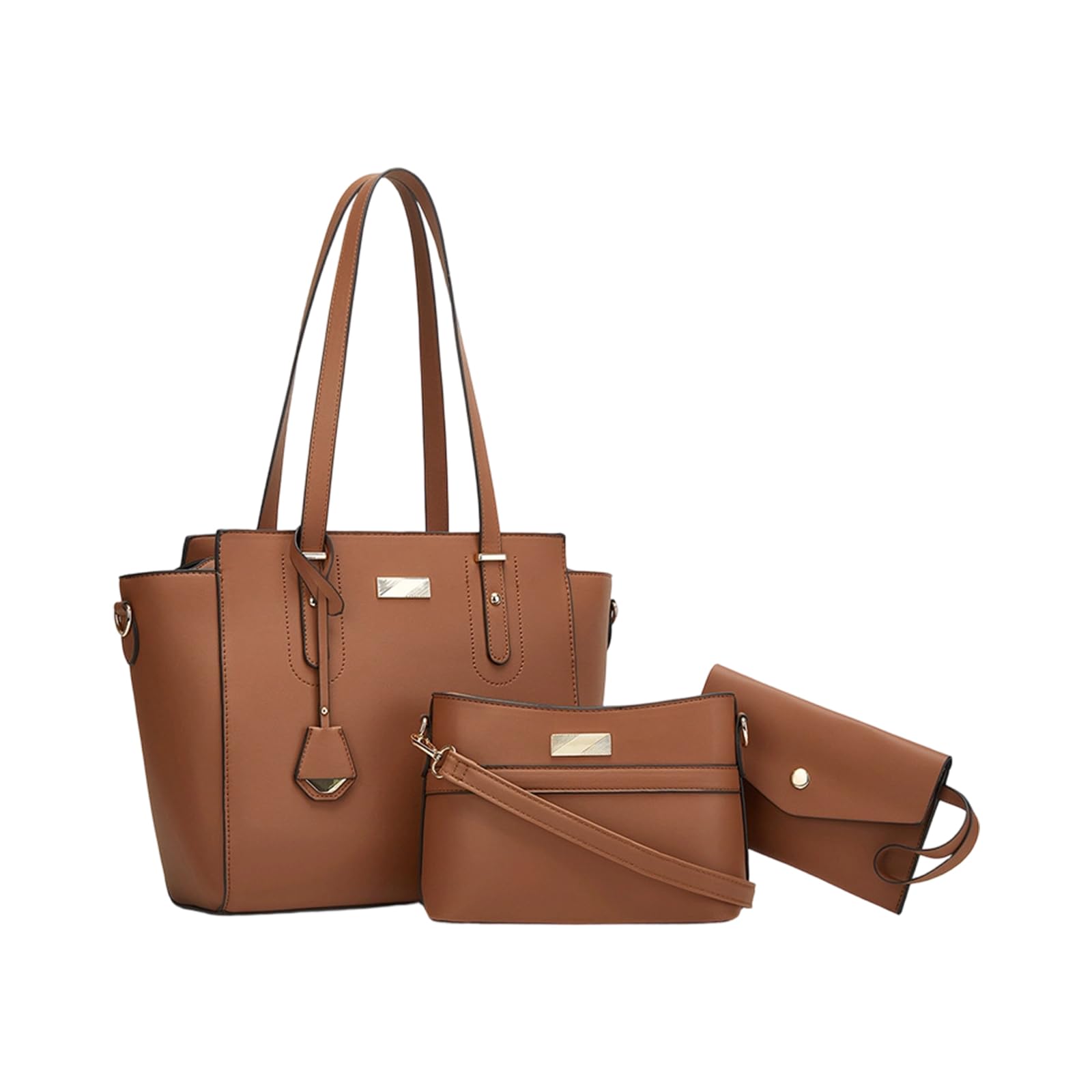 Borsa a tracolla in PU morbido capacità Tasche multiple e tracolla regolabile Borsa a tracolla per uffici e uso quotidiano Lavoro capacità
