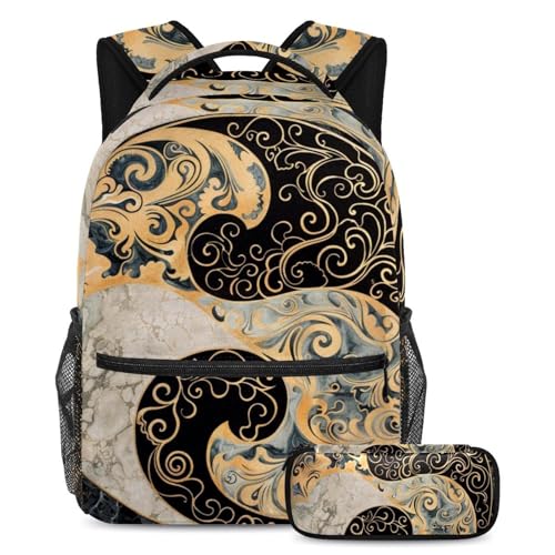 Ensemble sac à dos Bagua Array cartable enfant et trousse à crayons Large