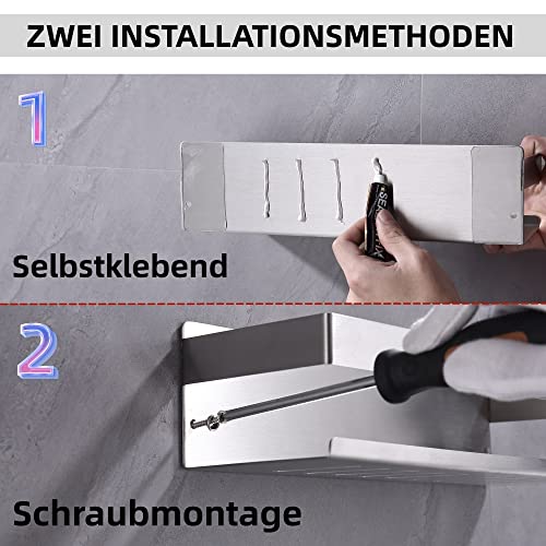 HomeHeng Mensola da Doccia Senza Foratura