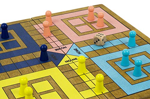Pachisi - Traditional/Classic Wooden Family Board Game Pachisi by Professor Puzzle. - Thumbnail 6