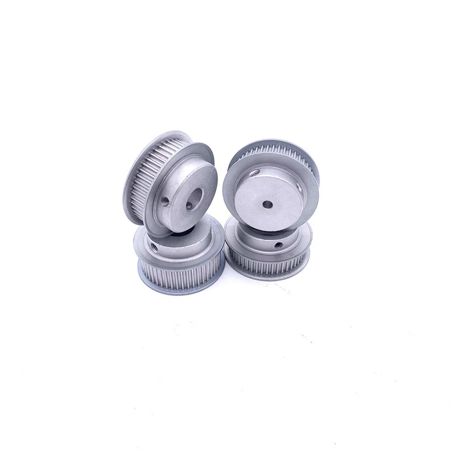 ZHGUIMING 60 Zähne GT2 Synchronrad Bohrung 5mm ~ 25mm 60T 2GT Zahnriemenscheibe Riemenbreite 6 9 10 15mm 60 Zähne BF-Typ Aluminium Zahnriemenscheibe(Bore-17mm,5PCS_BELT WIDTH-6MM)