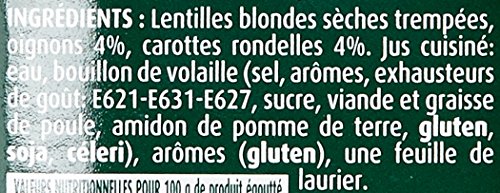Lentilles Préparées Tendres Et Fondantes Cassegrain La Boîte De - vue 4