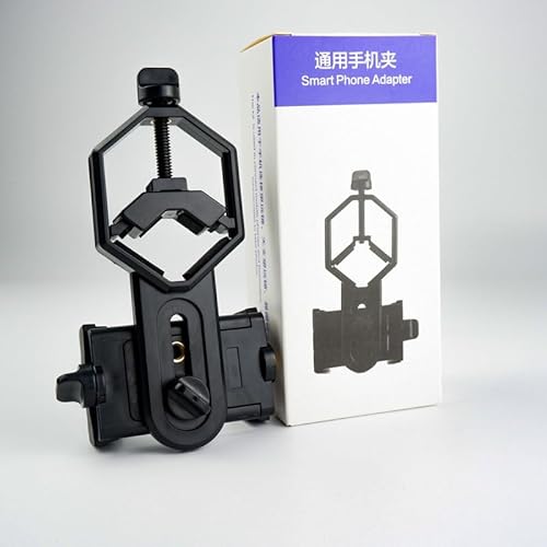 Suporte Para Celular Para Binóculos Telescópio Microscópio Ajustavável Para Diversos Tipos de Lentes