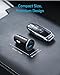 Anker 323 USB C Car Charger Adapter, 52.5W Cigarette Lighter Charger with 30W PowerIQ 3.0 Fast Charging Cable for iPhone 17/17 Pro Max/16/15/14 Series, Galaxy S25/24/23, Pixel, iPad, AirPods and More