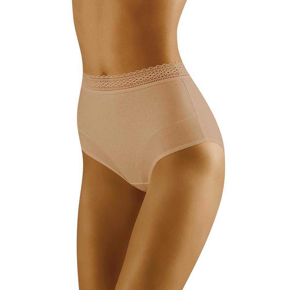 Wolbar Women's Briefs WB303, Beige,XL