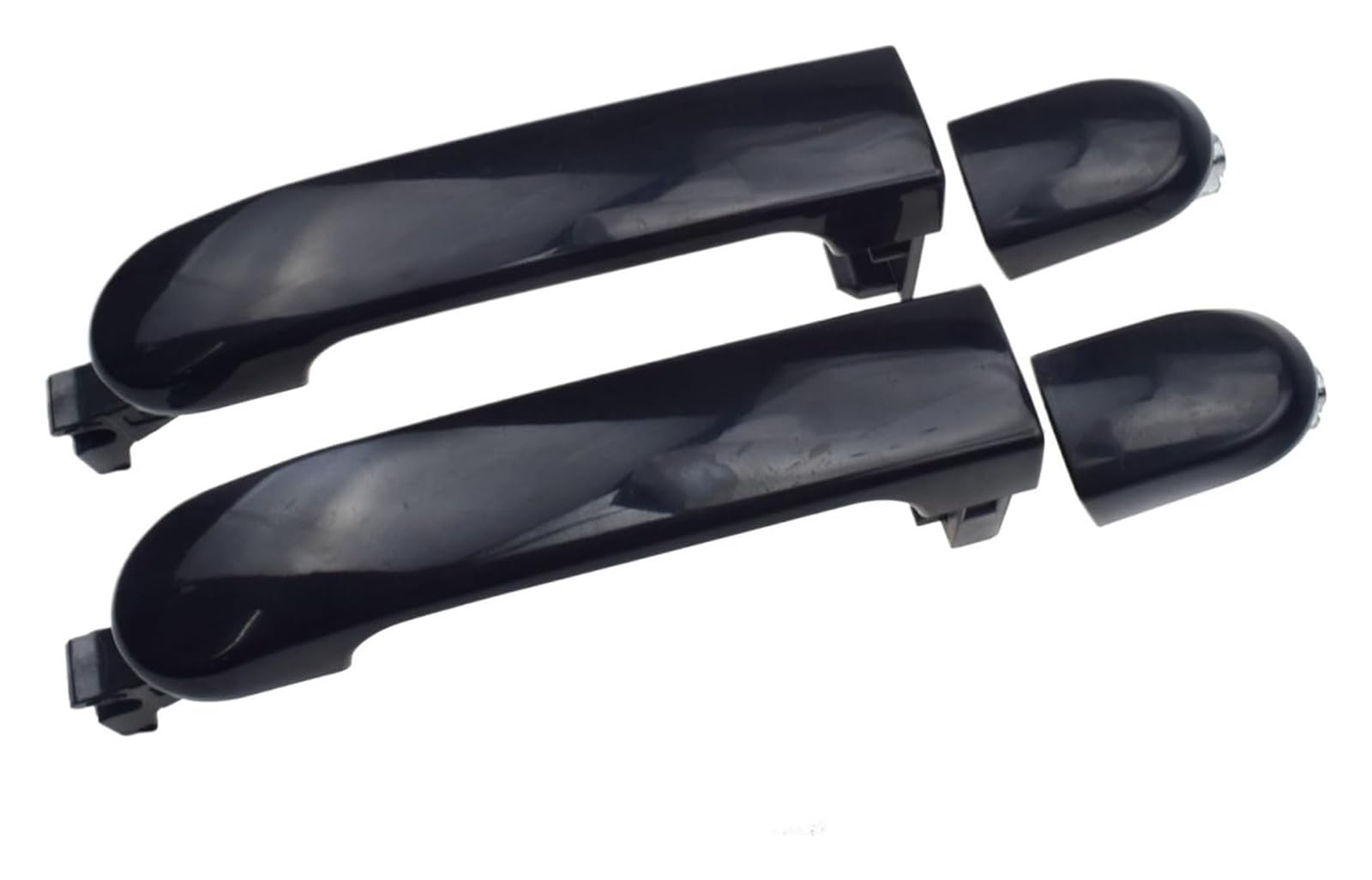 Exterior Sliding Door Handle for Nissan for Versa 2007-2012 Car Side Loading Door Handle Repair Outer Outside Exterior 82641EL12A(Rear Side(2pcs))