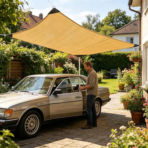 Protección solar para patio y jardín con la sombra exterior de pérgola más resistente 3