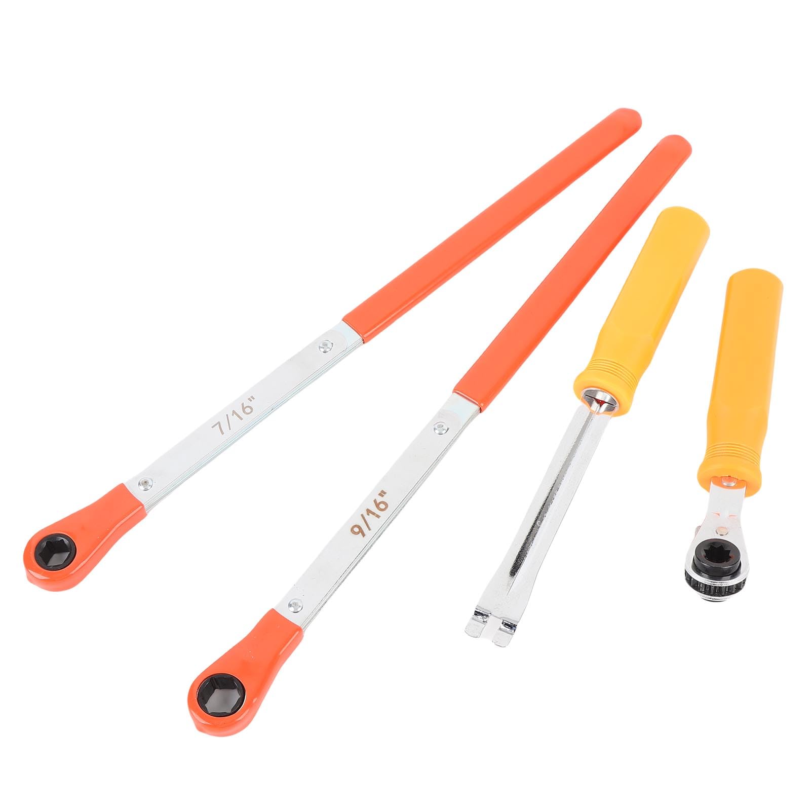 CHICIRIS Chiave di Regolatore Automatico Slack, 4pcs e 7/16 Pollici e 9/16 Pollici, Adatti per la Manutenzione Giornaliera, L'ispezione e la Regolazione dei Sistemi di Freni nei Camion