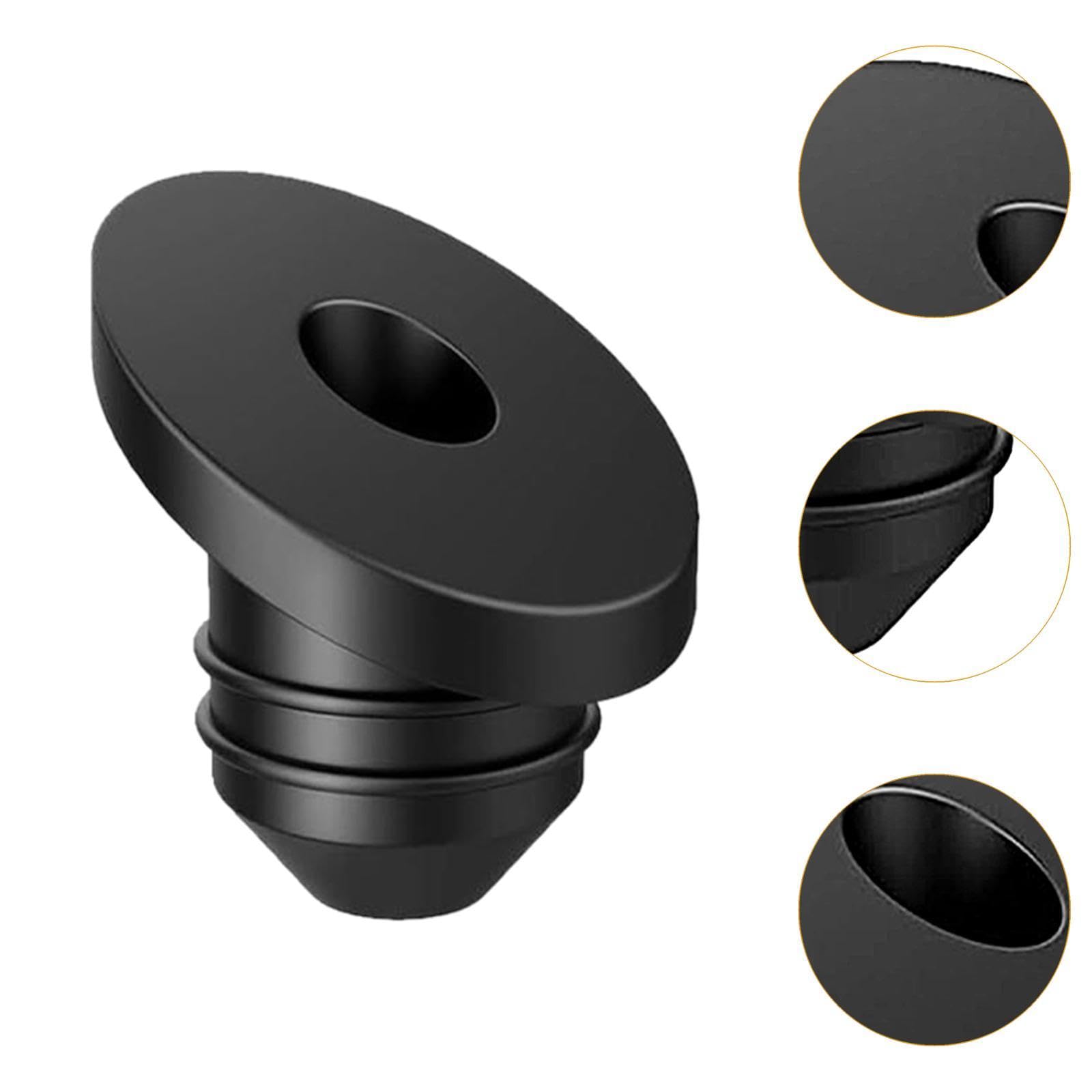 perfk Rondelles biseautées d'angle 30x45 degrés pour câbles de 1/8 "5/32" 3/16 ", faciles à installer pour les poteaux métalliques, manchons de protection,