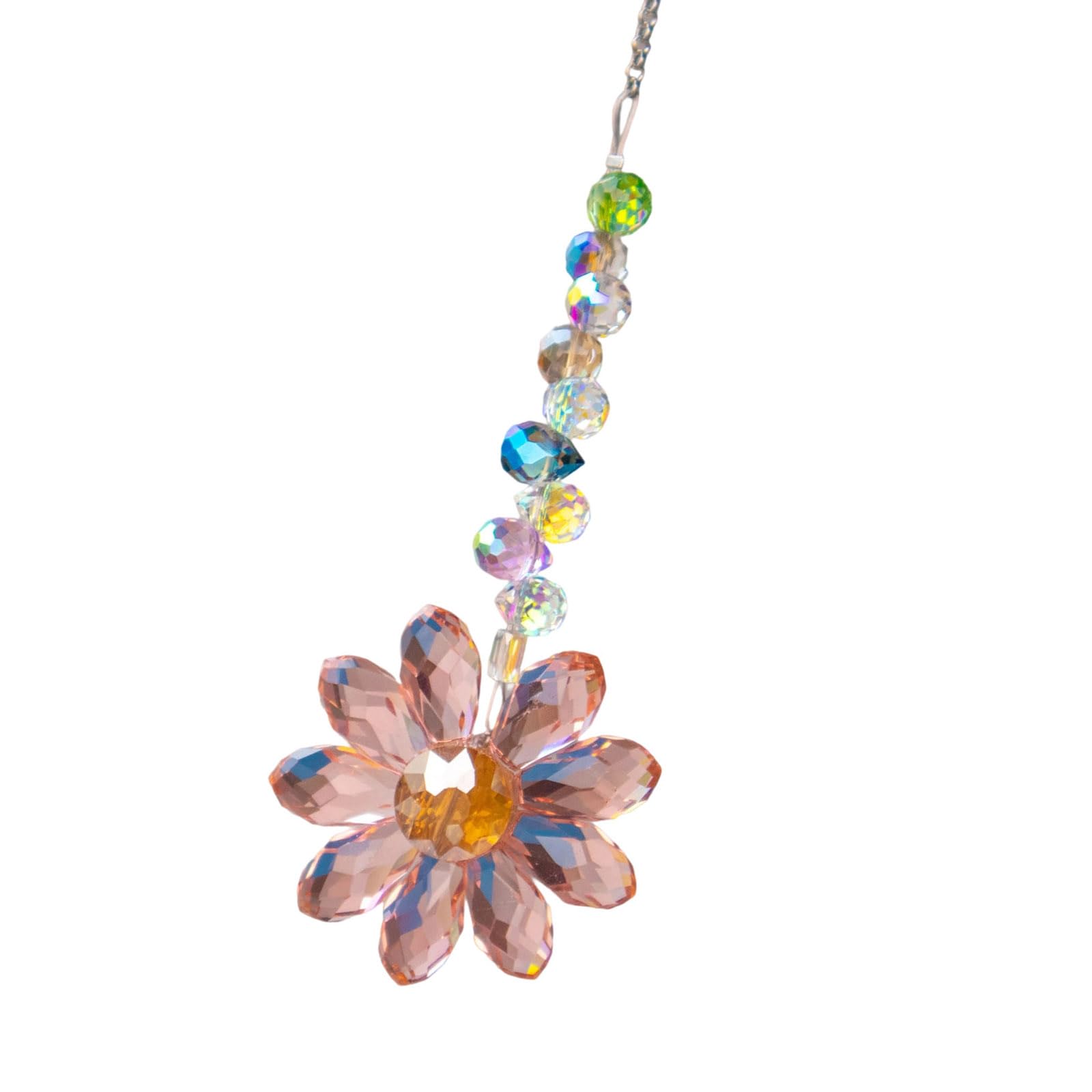 Kalttoy A Crystal Suncatchers Window Hanging Suncatchers Crystal Rainbows Maker Car Hanging Ornament, Outdoor Indoor Car Charm Decors Sun Catchers Indoor Window