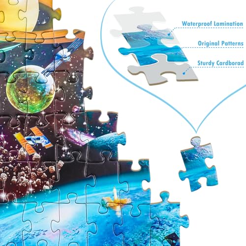 Puzzle Espacial Outer Space 6 a 8 Anos miniatura 4