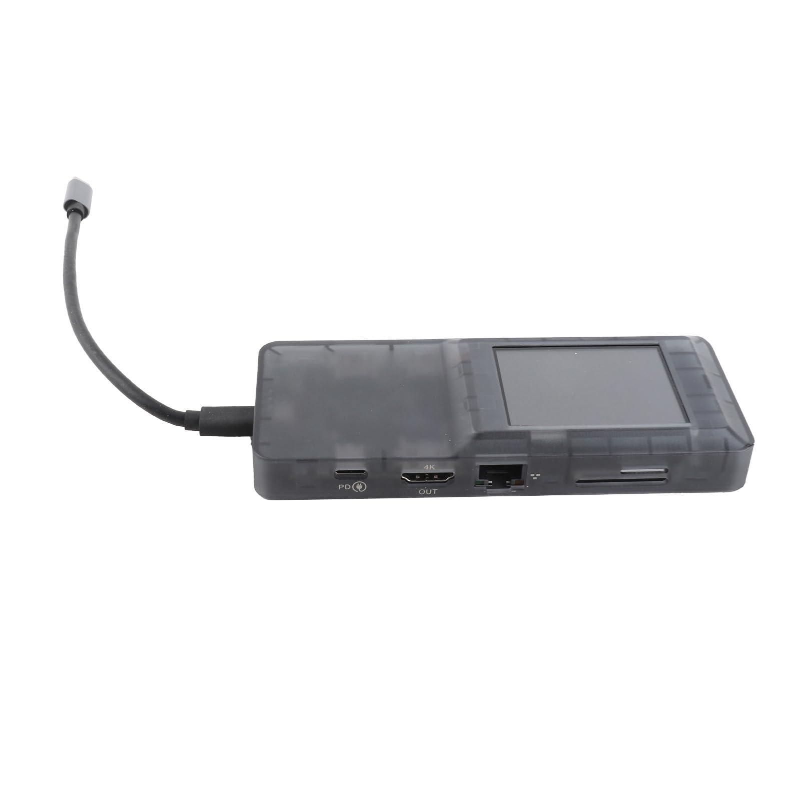 Generic Estación de Acoplamiento USB C Hub 8 en 1 Tipo C con Puerto de Interfaz Multimedia 4K HD Transferencia de Datos de 5 Gbps para Usuarios de Portátiles