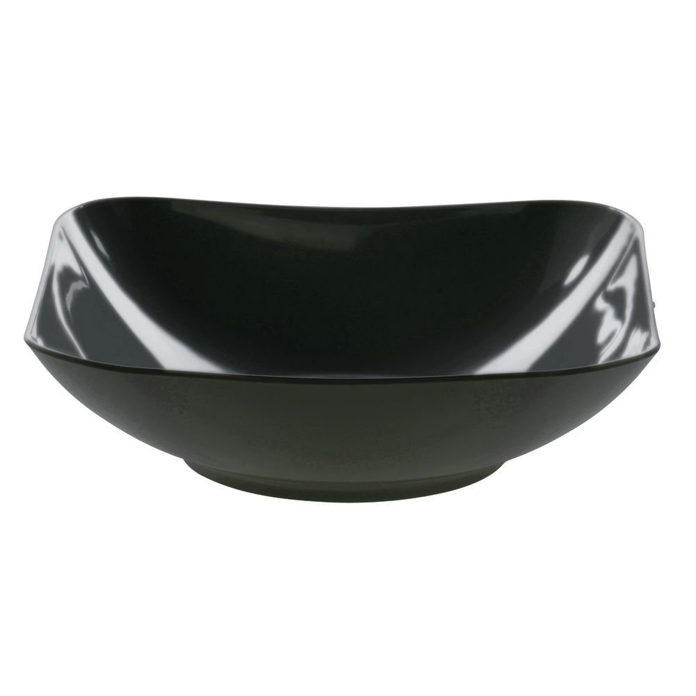 Serving Bowl Melamine Black 7 1/4" Square by HUBERT – Melamine, Black, Model H0102-BLACK