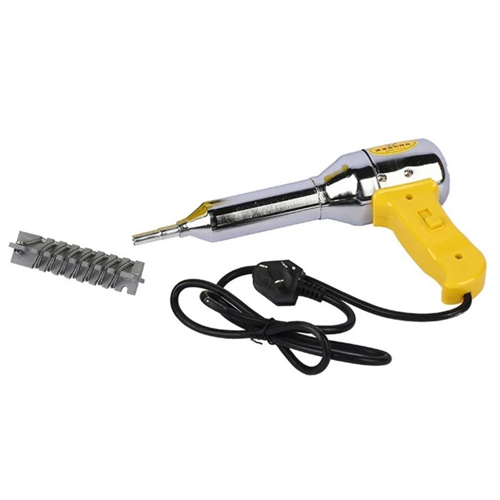 Soldadores Pistola de Soldadura de Aire Caliente de plástico de 700 W, Herramienta de soplete,Kit de Pistola de Aire Caliente Ajustable, Soldador de PE, PP y PVC