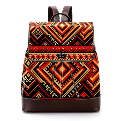 Sac à dos de transport compact style bohème avec rangement ergonomique