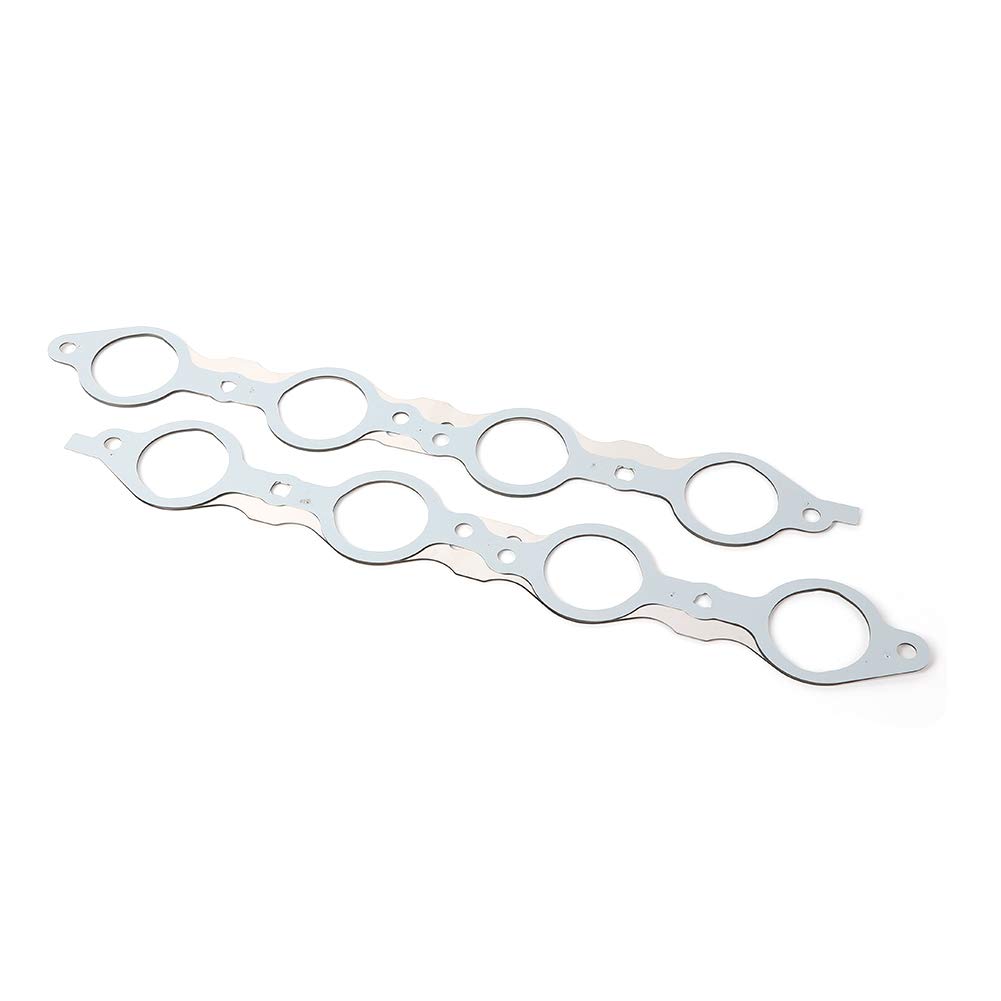 Guarnizione collettore di scarico, dioche acciaio argento 12617944 Guarnizioni collettore di scarico Viti in acciaio multistrato per motori LS1 LS2 LS3 LS6 LS7 LS9 LSX