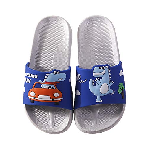 Dinosaure Enfants Pantoufles Shoes de Bain Pantoufles Maison d'été Piscine et Plage Doux Sandales de Pantoufles pour Garcon et Filles Antidérapant Cover