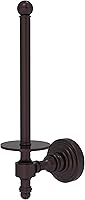 Vista 8 de Allied Brass RW-24U-BBR Retro Wave Collection - Soporte vertical para papel higiénico, bronce cepillado