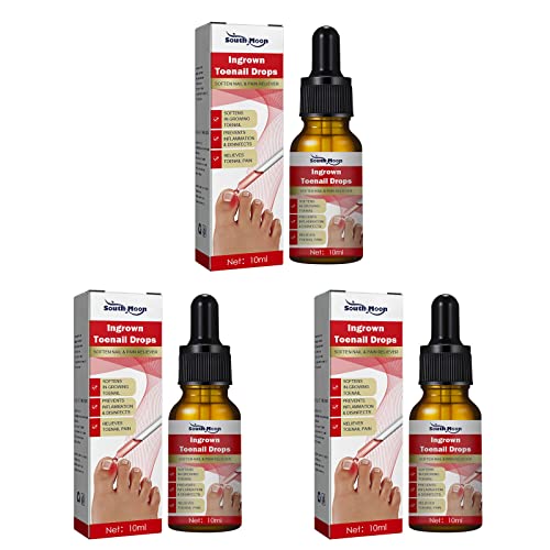 NailHelper Ingrowth Toenail Correction Treatment Oil, Ingrown Toenail Correction Nagelpflege und Behandlung, Ingrown Toenail Drops, Nagelhautpflegeöle für Eingewachsene Zehennägel (3PCS) Cover