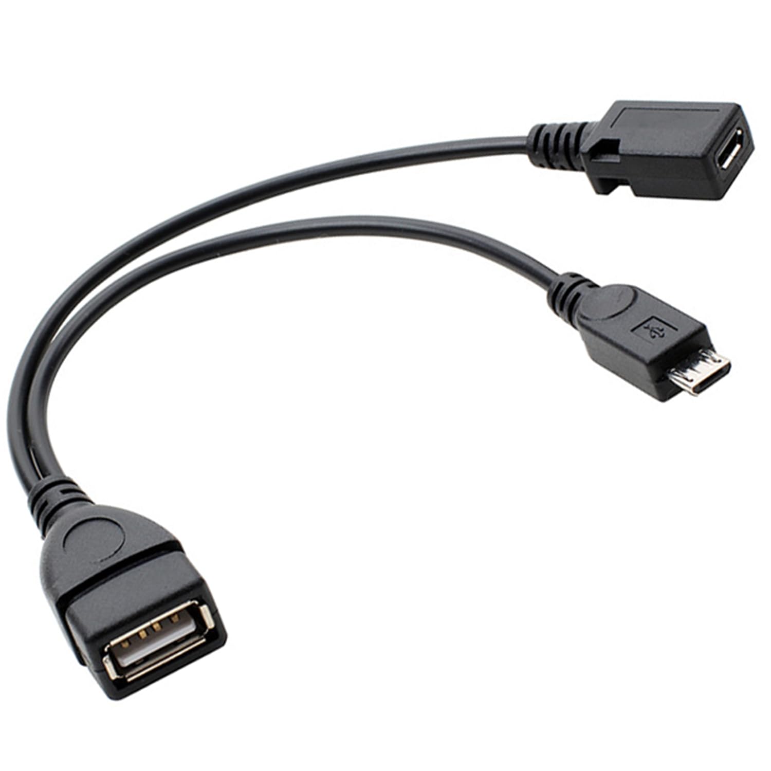BRITECO 2-in-1 USB Adapter Power Cable Splitter, USB Adapter