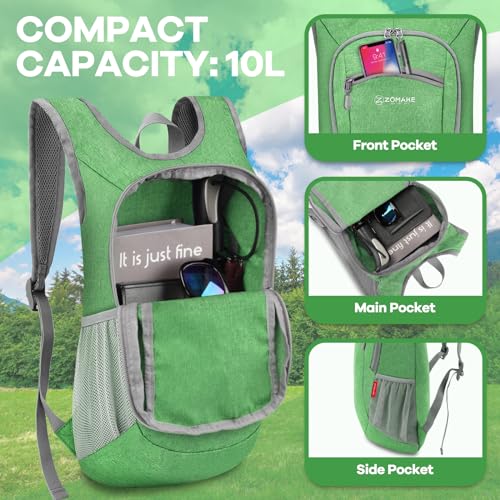 ZOMAKE Lightweight Foldable Backpack - Image 4