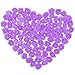 Holibanna 100 Pz Schiuma Rosa Testa 3 5 Cm Artificiale Rosa Testa di Fiore per Fai da Te Bambola Orso Bouquet da Sposa Decorazione (Viola)