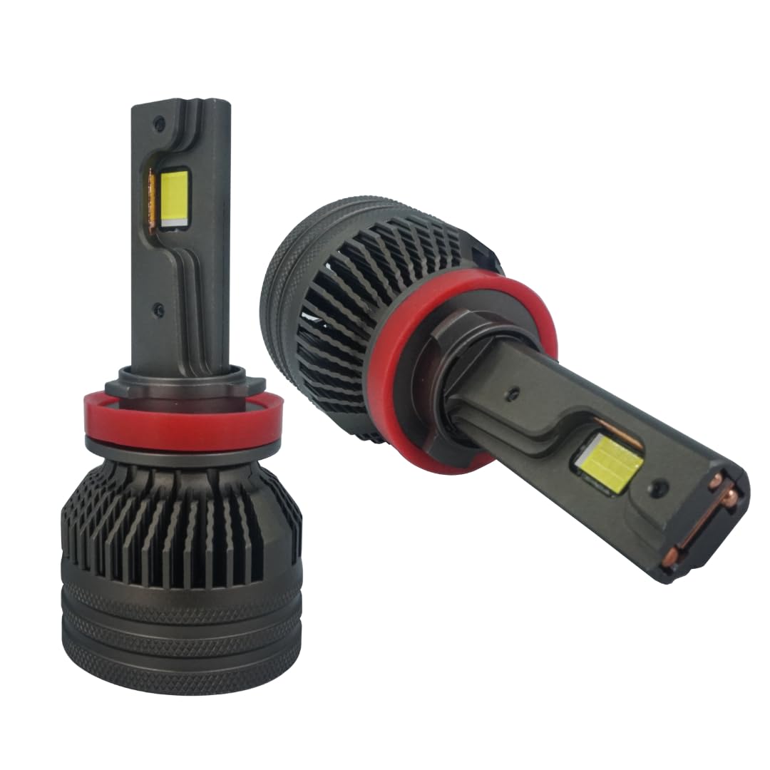 h8 rn　LED BLACKCAT LED Headlight Bulb 260W H8, Pack of 2, 6500K : Amazon.in