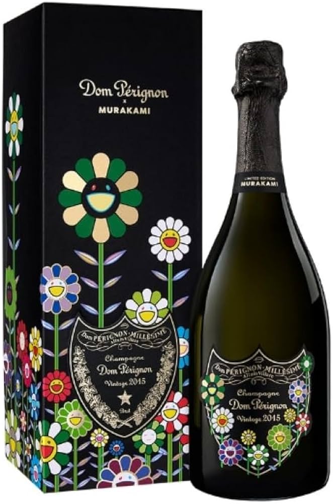 完全新品未開封　ドンペリニヨン村上隆限定（2015白泡） Amazon.co.jp: ドン ペリニヨン 2015 村上隆 限定ギフトボックス 代表