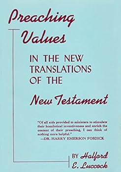 Hardcover Preaching Values in New Translations of the New Testament Book