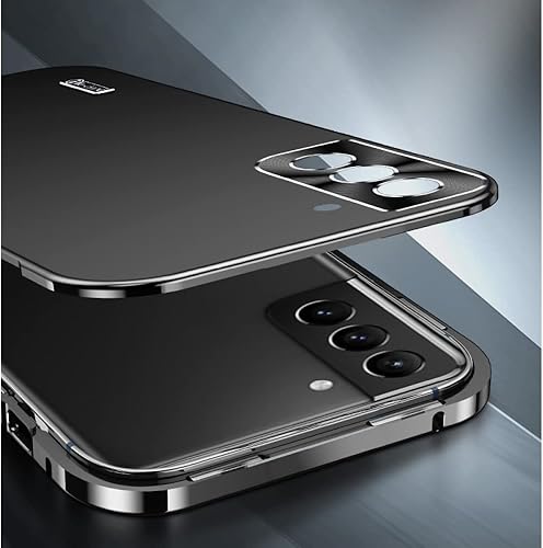 Miniatura 7 de LMEIL Carcasa magnética de metal para Samsung Galaxy S23 S22 S21ultra S23 Plus, protección de lente integrada de aleación de aluminio ultrafina