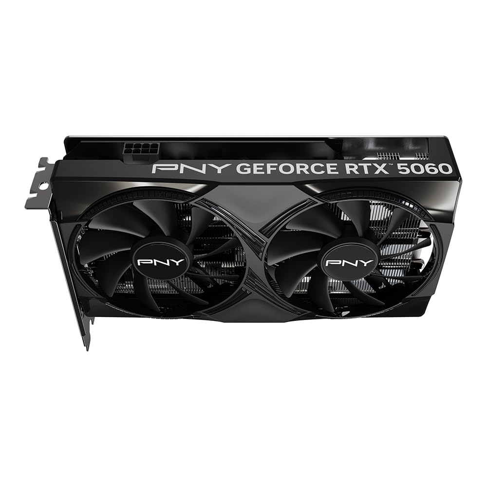 PNY NVIDIA GeForce RTX™ 5060 OC Dual Fan, Graphics Card (8GB GDDR7