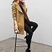 Overdose Chaqueta De Invierno para Mujer Casual Outwear Parka Cardigan Slim Coat...