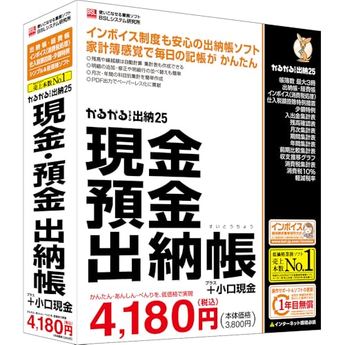 BSLシステム研究所 かるがるできる出納25