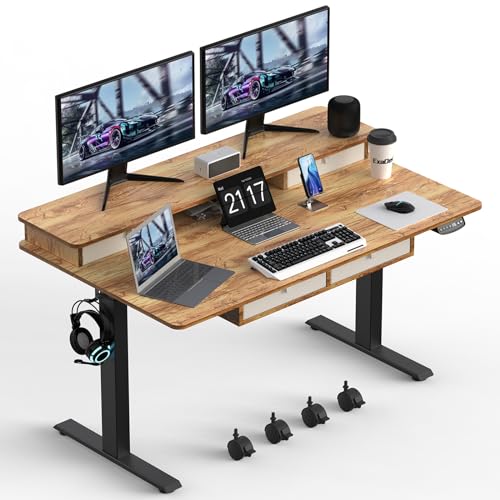ExaDesk 63 x 30 Inches Electric Standing Desk