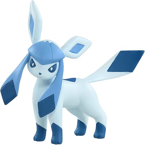 TAKARA TOMY Pokemon Monster Collection Moncolle Select Vol.3 Glaceon Givrali Glaziola 1.6 in