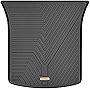 YITAMOTOR Cargo Mats Compatible with 2020-2023 Tesla Model Y, Cargo Liner Custom Fit Black TPE Trunk Liner All Weather Protection