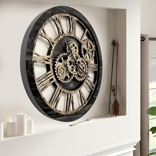 24 " Oversized Real Moving Gear Wall product photo 24 " Oversized Real Moving Gear Wall product